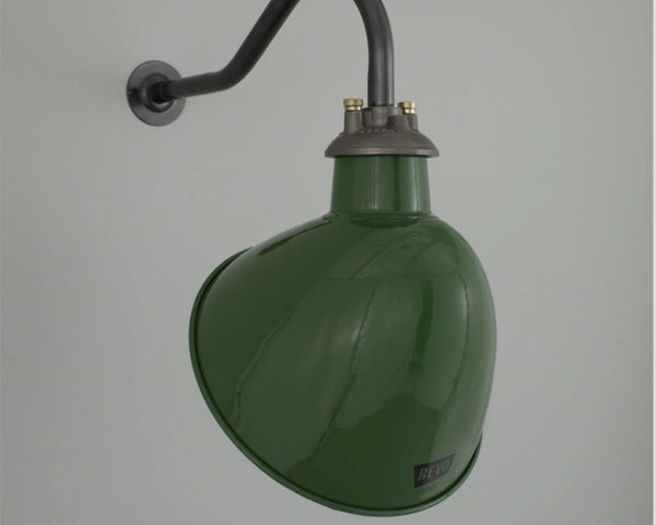 Originale Racing Green svanehals væglamper