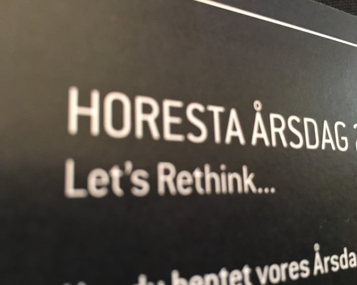 Lets rethink- HORESTA møde i Århus