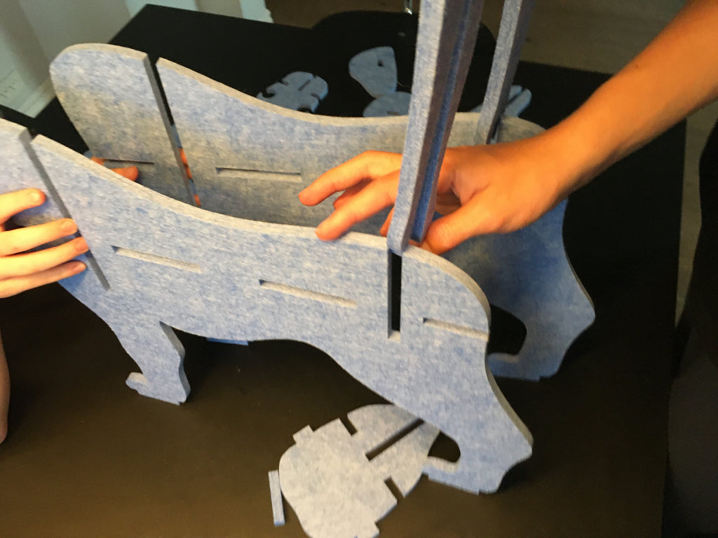 3D modeller i PET - recycled plast / filt. Hvad kan vi lave for dig ?